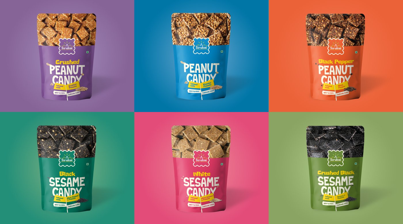 Sirukai — Chikki Packaging Range